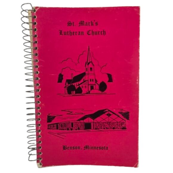 Vintage 1980s Cookbook St. Mark's Lutheran Church Benson, Minnesota USA - Picture 16 of 16